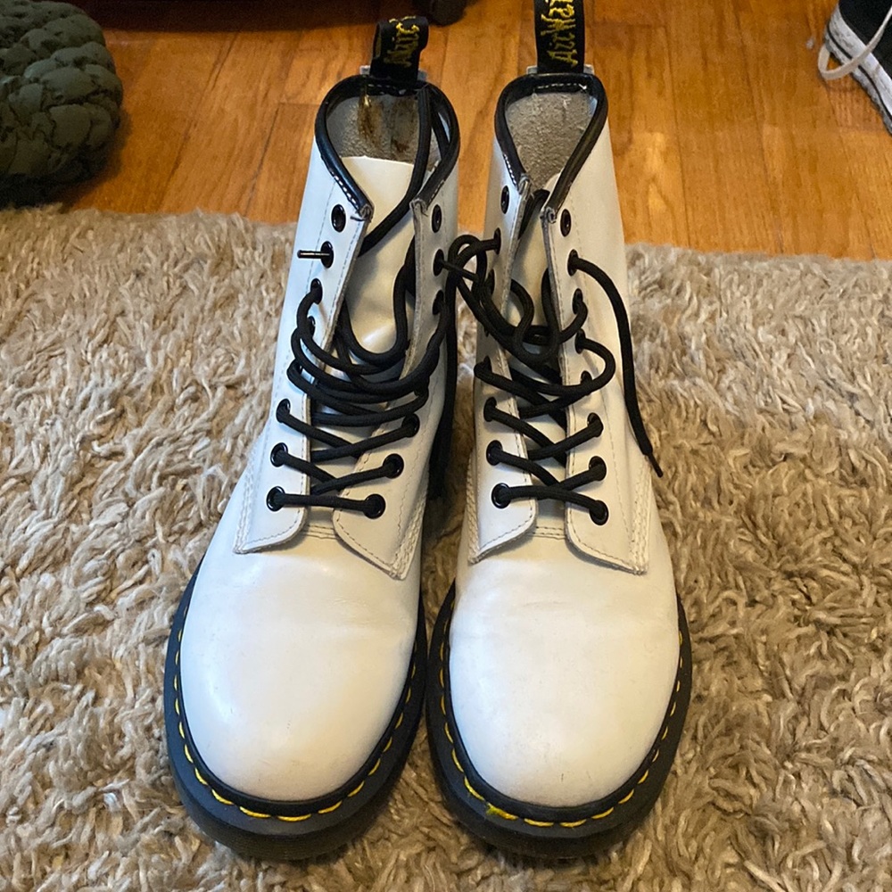Doc Martens matte white 1460 size 7
